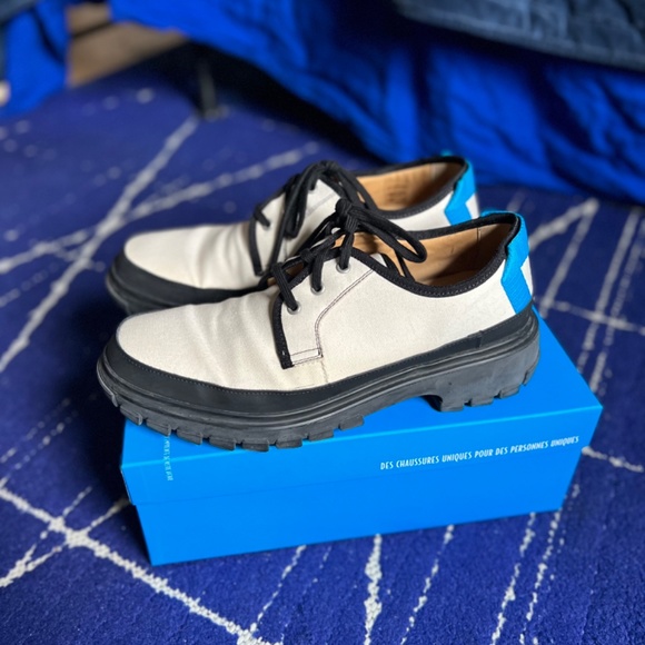 John Fluevog shoes Saturday black/white size men’s 12 main image 9